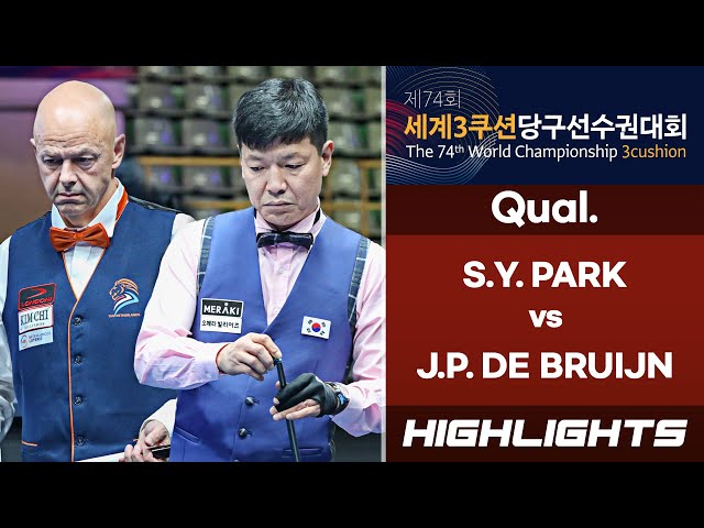 Qual. - 박수영 Su Yeong PARK vs 장 폴 드 브루인 Jean Paul DE BRUIJN. H/L class=