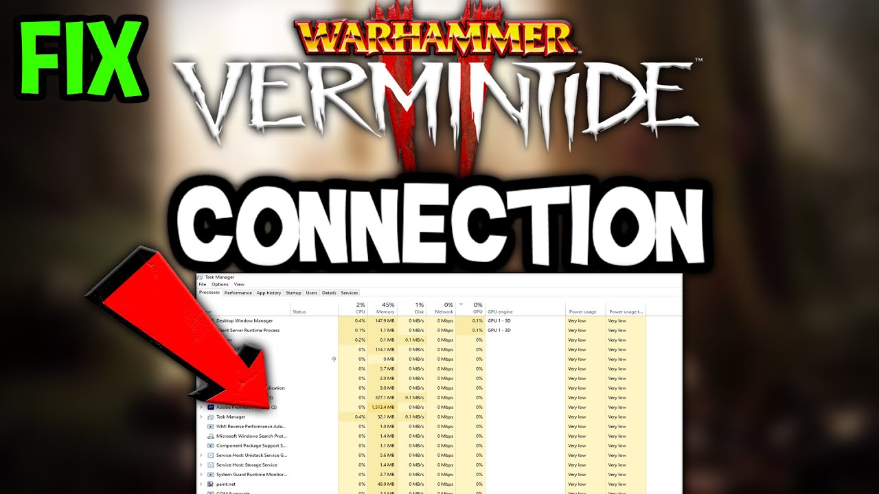 Warhammer Vermintide 2 How to Fix Connection Issues Complete