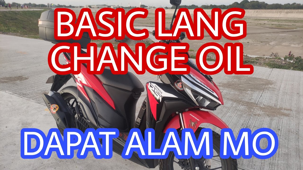 CHANGE OIL & GEAR OIL Honda Click V2 Basic lang Maski Newbie YouTube