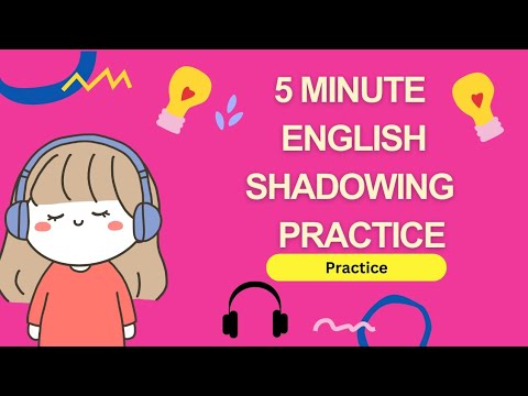 5 Minute English Shadowing Practice | Daily Conversation for Beginners ...