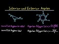 Interior and Exterior angles of a Polygon