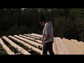 OFF GRID HOMESTEADING/ Building A Post And Beam Building.