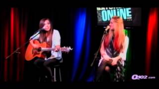 Megan and Liz Performs &#39;Bad For Me&#39; @ Q102