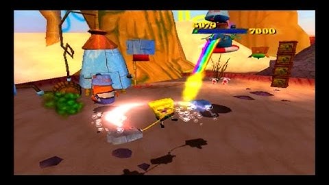 The Spongebob Squarepants Movie PS2 Gameplay