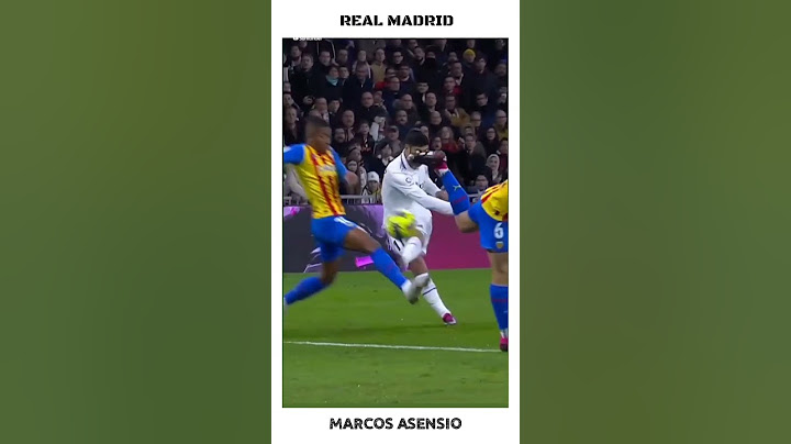 ASENSIO POWER SHOOT GOAL #shorts