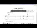 Jump Around by House of Pain - Piano Sheet Music :Teaser