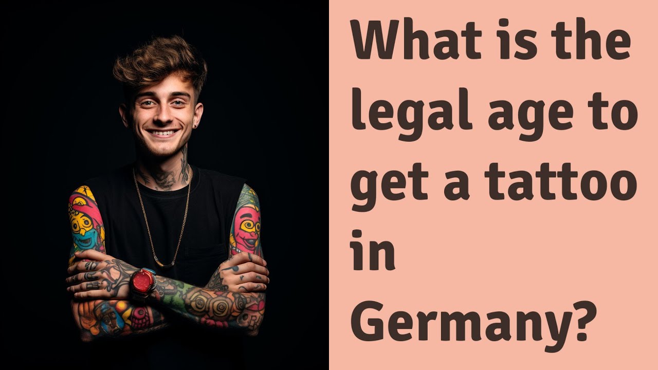 What age can you get a tattoo in germany