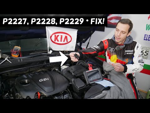 KIA CODE P2227 P2228 P2229 FIX KIA OPTIMA FORTE SORENTO SOUL SPORTAGE RIO