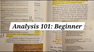 A beginner's guide to Critical Literary Analysis