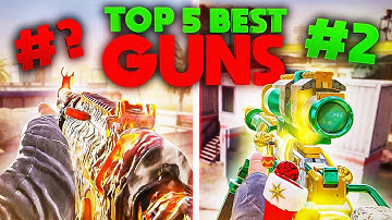 TOP 5 GUNS in COD Mobile (Season 2)