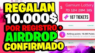 ¡ULTIMOS 5 DIAS! - REGALAN 10,000$ POR REGISTRO + AIRDROP CONFIRMADO **PASO A PASO EXPLICADO**