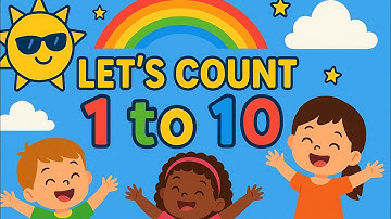 Let’s Count 1 to 10! | Fun Numbers Song for Kids | My First Learning