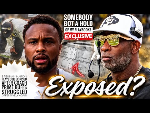 Brennan Marion Playbook EXPOSED After COACH PRIME Buffs Struggled Offensively AGAIN Here 🤯