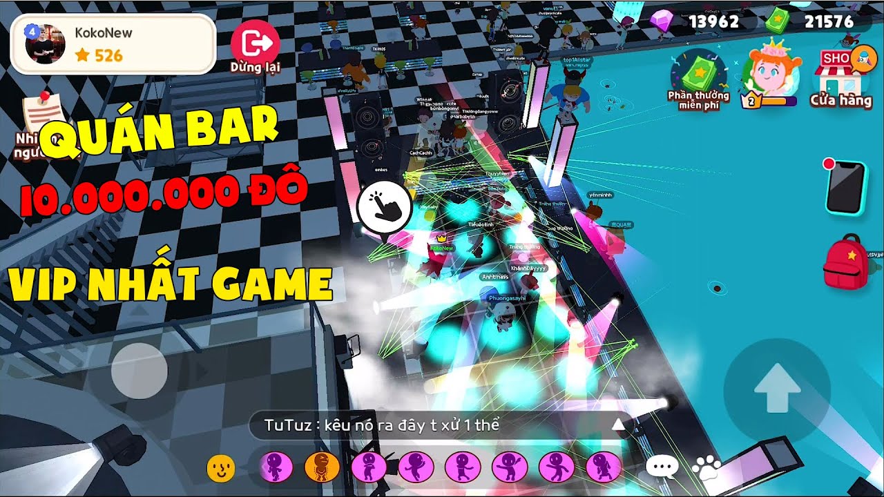 quán 3 đô New Update Play Together | Quán Bar Chị Giá 10.000.000 Đô To Nhất Game Play Together