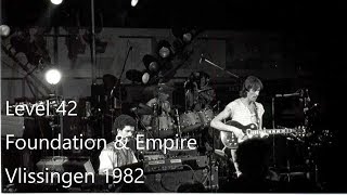 Level 42  -  Foundation And Empire  -   Live in Vlissingen, Holland 1982