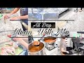 New All Day Whole House Clean With Me 2020 | Speed Cleaning House | Cook with me | Sopa de Fideo