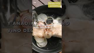 Receta de bacalao típica de Galicia 🌶️ #ahoraonunca #RTVECocina #shortsrtve