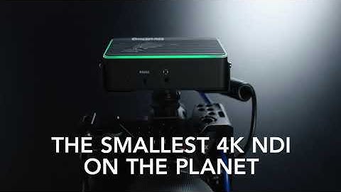 This. Is. Flex - The smallest 4K NDI on the Planet.
