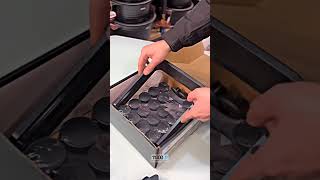 Modern Rotating Spice Jar Stand Glass Seasoning Bottles Set Mutfak Baharatlık Set