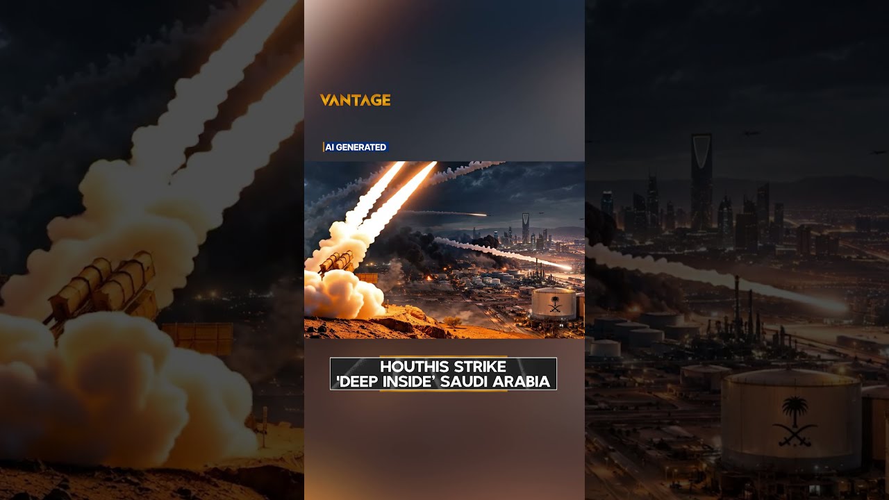 Houthis' Revenge Fire Burns Saudi Oil Hub | Vantage on Firstpost thumbnail
