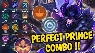 PRINCE MOSKOV 6 CADIA 6 MARKSMAN | PERFECT PRINCE COMBO UNLIMITED GOLD | MAGIC CHESS MOBILE LEGENDS