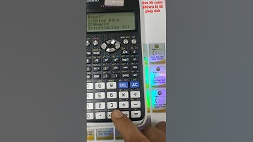 Sửa lỗi máy tính casio 580vnx bị lỗi phần mềm. tính sai #dailyphukien
