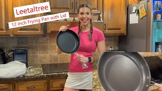 Leetaltree  Frying Pan, nonstick & compatible with many cooktops #potsandpans #kitchen #cooking