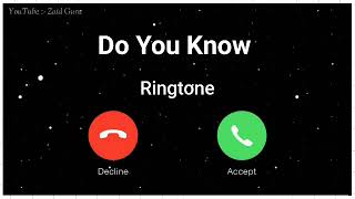 Do You Know Ringtone, New Ringtone 2022, English Viral Song Ringtone Dj Remix Ringtone BGM Ringtone