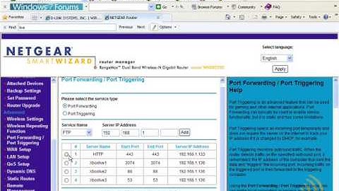Wireless Networking - Port Forwarding XBox 360 - Part 2