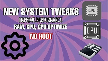 New!! System Tweaks without root Android
