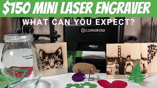 What can you expect from this $150 mini laser engraver? Comgrow Mini Laser Engraver