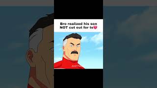 Mark was NOT cut out for ts😭 #invincible #markgrayson #omniman
