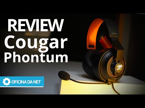 Cougar Phontum é o MELHOR headset até R$ 300! - REVIEW