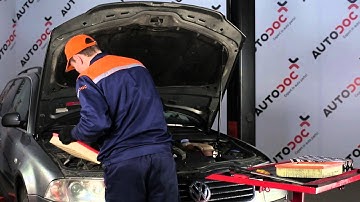 Hoe een luchtfilter motor op een VW PASSAT B5+ vervangen [Handleiding]