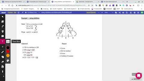 Addition and Subtraction Postulates Part 1