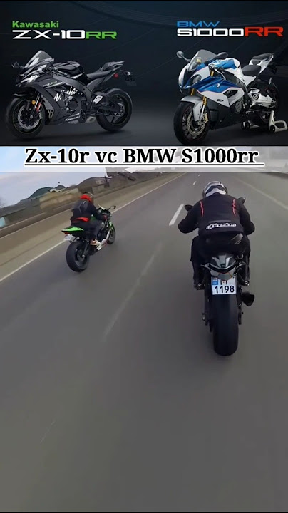 Kawasaki Zx-10r vs Bmw S1000rr | #kawasaki #zx10r #bmw #bmws1000rr