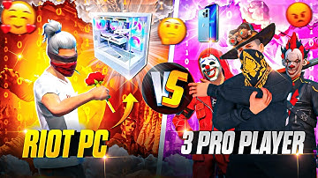 I Played First Time In PC 🖥️ ? SURPRISE ☠️|| RIOT FF ||