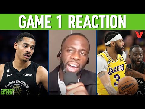 Warriors-Lakers Game 1 reaction: Jordan Poole's shot, Anthony Davis dominates | Draymond Green Show