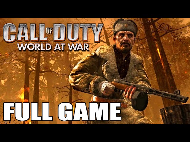 American Europe Campaign  Call of Duty World at War Full Gameplay 
