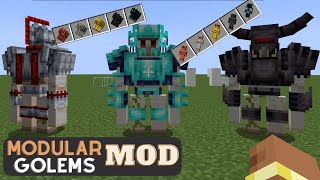 Modular Golems Mod Showcase | Minecraft screenshot 3