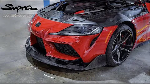 SUPRA Carbon Fiber Splitter V3 INSTALL Rexpeed