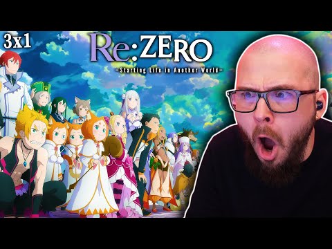 ReZERO S3 Episode 1 Reaction | Re:ゼロから始める異世界生活 (日本語字幕付き) | PEAK IS BACK!!