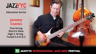 Jeremy Coates - Five-String Electric Bass (High C String)
