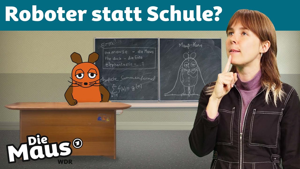 Stell dir vor … du lernst mit Robotern | DieMaus | WDR
