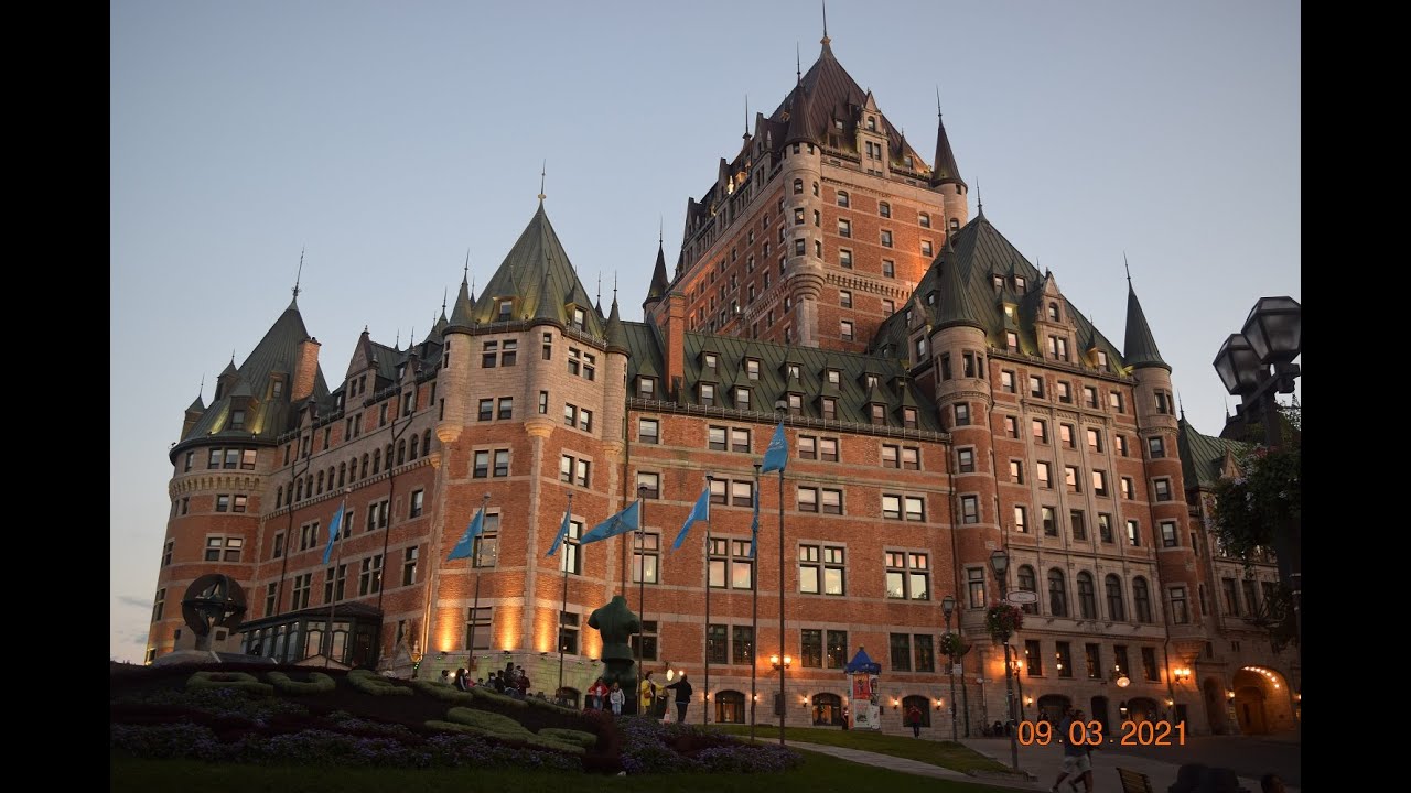 Views of Old Historic Quebec City in Canada - YouTube
