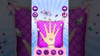 Play Magic Nail Salon &Girl Game-Fun Makeup,Dress up,Color Hairstyles-Gameplay Walkthrough screenshot 2