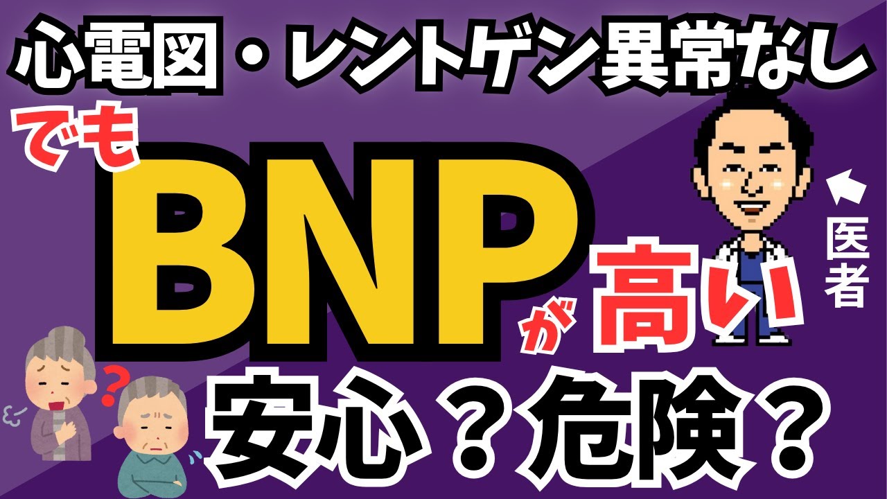 【専門医解説】心電図・レントゲンはきれい、でもBNPが高い。これって安心？それとも心配？よくある質問に循環器内科医が回答します。