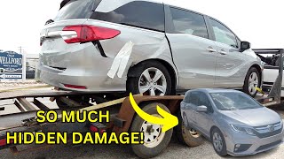 FIXING A WRECKED 2019 HONDA ODYSSEY IN 18 MINS