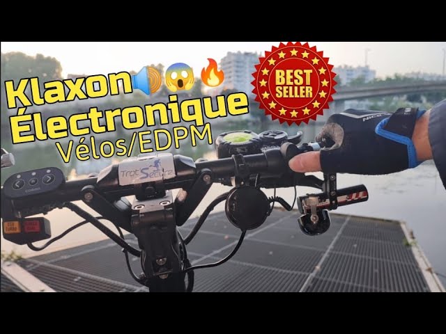 Le Meilleur Klaxon Électronique Trottinettes Vélos EDPM Micro