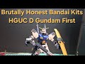 Brutally Honest Bandai Kits: P-Bandai HG D Gundam First